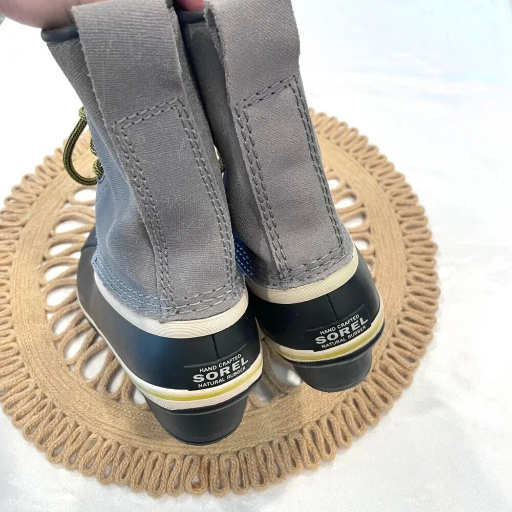 Sorel Women's Slimpack 1964 Boot Quarry, Antique Moss Women 9.5